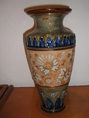 Buy Royal Doulton Vase Stoneware 31cm Hieght • 65£