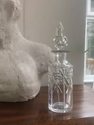 Buy Antique Perfume Bottle With Air Bubble Stopper Ornate Cut Glass/crystal # 2 • 9.99£