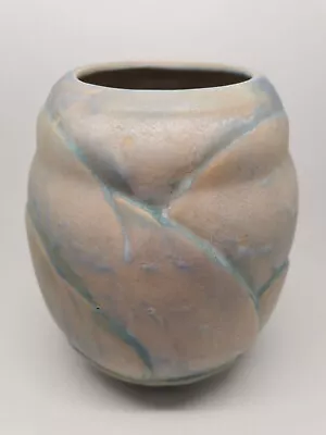 Buy Bourne Denby Danesby Ware 1930's Pastel Blue Stoneware Glazed Vase VGC Art Deco • 45£