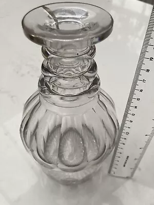 Buy Vintage Crystal Cut Glass Decanter • 1.50£