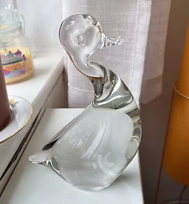 Buy Wedgwood Crystal Glass Duck - Marked To Base • 12.99£