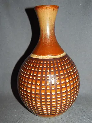 Buy Vintage 1960s Iden Pottery Rye Sussex Large Studio Pottery Vase ~ Mid-Century • 24.99£