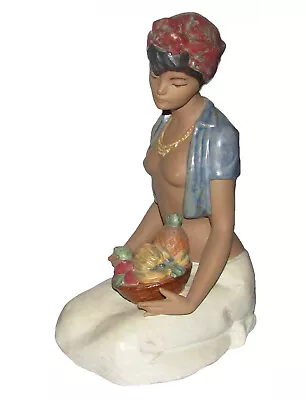 Buy Nao By Lladro Figurine  ' Native Beauty  ' Ornament 1st Quality #1104 • 125£
