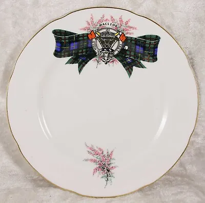 Buy Royal Grafton Macleod Side Plate Green Tartan & Pink Heather 6 Inches Across • 4£