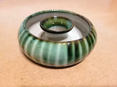 Buy Vintage Tintagel Pottery, Cornwall, Studio Pottery Candle Holder • 4.50£