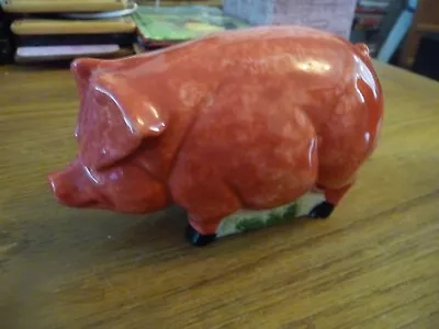 Buy Tony Carter Rare Pink China Pig Ornament Figurine • 25.99£