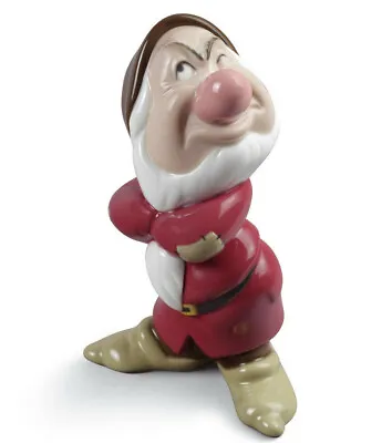 Buy Nao By Lladro #1814 Grumpy Brand New In Box Disney Snow White Seven Dwarfs F/sh • 118.97£