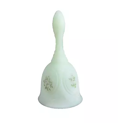 Buy Vintage Fenton Satin Glass Floral Bell • 21.10£