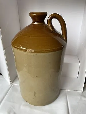 Buy Vintage Rustic Stoneware Flagon 32 Cm Height • 18£