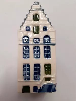 Buy Hand Painted Dutch House Singel 64 Amsterdam Vintage Ornament Pottery • 19.99£