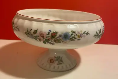 Buy Aynsley Wild Tudor Bone China Pedestal Bowl, Footed Dish ( L109), Vintage • 25.99£