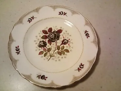 Buy 3 Tuscan Fine English Bone China Plates&saucer Made In England Midnight Rose G.C • 10.50£