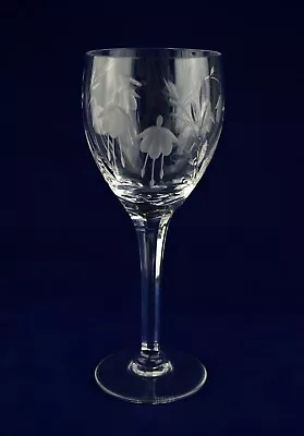 Buy Stuart Crystal  CASCADE  Wine Glass - 19.2cms (7-1/2″) Tall - Signed 1st • 34.50£