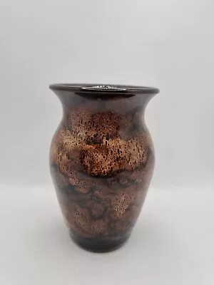 Buy Ewenny Pottery Vase Studio Pottery Brown Gloss Glaze Handmade 5.5  14cm Tall VGC • 14.99£