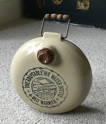 Buy Unusual Stoneware Adaptable Hot Water Bottle Bed Warmer With Handle John Dwight • 20£