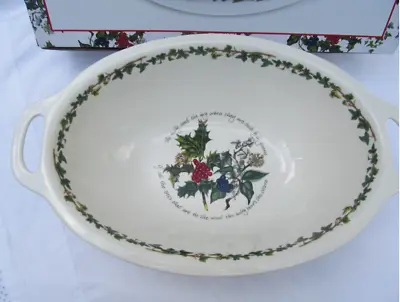 Buy Portmeirion Holly And The Ivy 15  Handled Bowl Christmas Oven To Tableware • 59£
