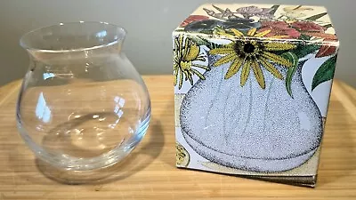 Buy Frank Thrower Glass Papa Vase. In Box And Looks Unused. • 6£