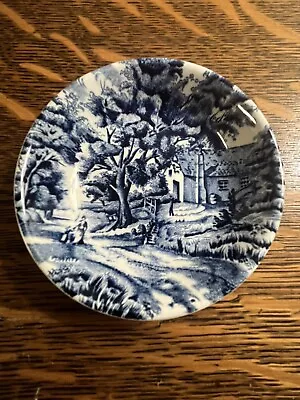 Buy Staffordshire England Blue White COUNTRY STYLE W. H. Grindley Saucer Transfer • 5.79£