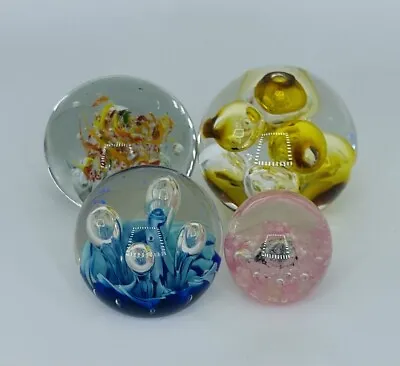 Buy 4 Vintage Paperweights, Langham Glass, Caithness  • 24£