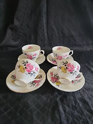Buy Royal Vale Ridgway Potteries Ltd Teacup And Saucer Bone China Made In England • 12.50£