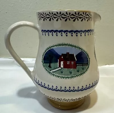 Buy Nicholas Mosse Pottery-Ireland Red House Cottage 6.5” Collector Pitcher • 62.16£