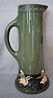 Buy Antique Roseville Pottery Della Robbia 32-10 Dutch Girls Tankard Mint Initialed • 1,327.27£