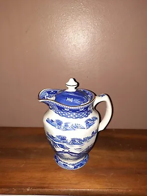 Buy Vintage Wade Pottery Willow Pattern Hot Water Jug Newcastle Upon Tyne Ringtons • 9.95£