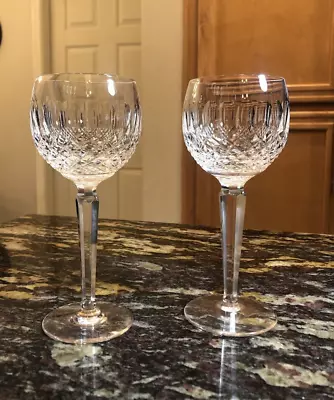 Buy WATERFORD Crystal Colleen Hock Wine Glasses Set Of Two (2)  7 3/8  Replacements • 54.98£
