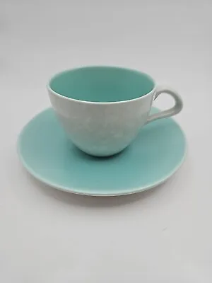 Buy Vintage Poole Pottery Twin-tone Iced Green And Seagull Demitasse Coffee Cup  • 3£