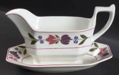 Buy Adams Old Colonial Gravy Boat And Attached Underplate • 20.67£