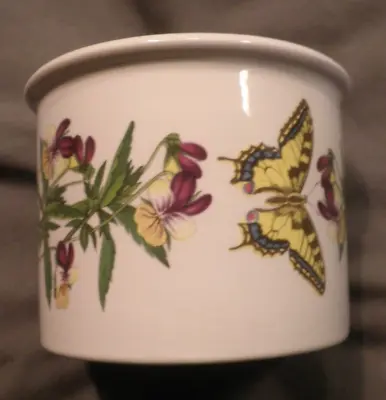 Buy Portmeirion Botanic Garden Pot, 1972 Violets, Butterflies • 6.99£