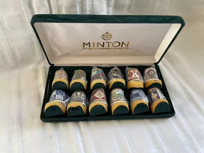 Buy MINTON - Heritage Collection - Set Of 12 Thimbles (Boxed) • 49.50£
