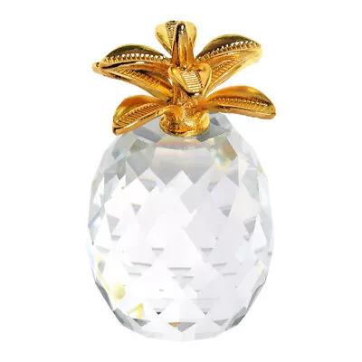 Buy  Ornaments Pineapple Collectibles Statues Glass Flower Vase Household • 11.55£