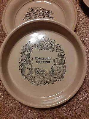 Buy Vintage Moira Pottery Stoneware Pie Dish • 8.99£