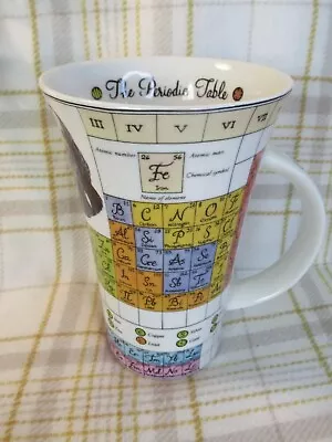 Buy Dunoon Fine Stoneware Large 550mls The Periodic Table Coffee Mug By Jane Goodwin • 20£
