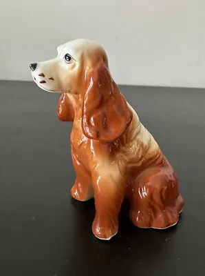 Buy Vintage Cocker Spaniel Figurine Bone China Gloss Dog Ornament Decoration 8cm • 6£