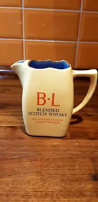 Buy West Highland Pottery Water Jug Advertising BL  Bulloch Lade & Co. Scotch Whisky • 25£