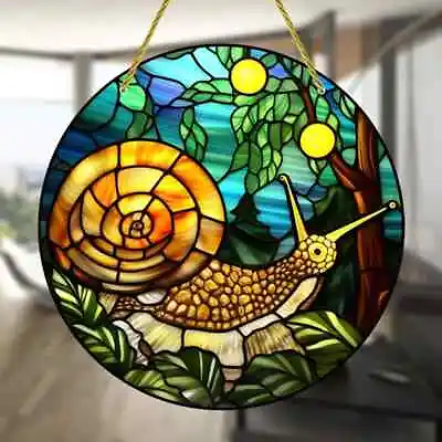 Buy Snail Design Suncatcher / Hanging Window Ornament Home Decor Christmas Gift • 6.85£