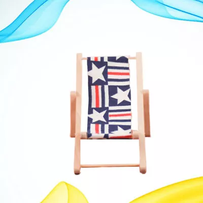 Buy  Miniature Beach Chair Decoration Doll House Furniture Metal • 7.48£