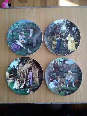 Buy 4 Wedgwood Plates, Limited Edition , THE SECRET GARDEN, By David H Player • 11£