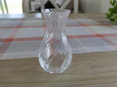 Buy Dartington Ripple Glass Vase Clear 10.5 Cm Tall PLS SEE DESCRIPTION/PIX • 9.50£