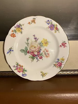 Buy Vintage HAMMERSLEY & CO Porcelain China BONE CHINA MADE IN ENGLAND FLORAL SAUCER • 15.15£
