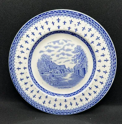 Buy Vintage Crown Ducal Ware Albion Blue & White Plate Little Comberton 8  • 8.44£