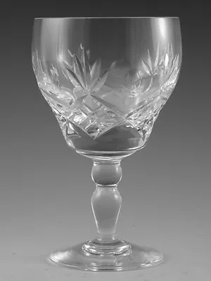 Buy Royal BRIERLEY Crystal - ELIZABETH Cut - Wine Glass / Glasses - 4 3/4  (2nd) • 19.99£