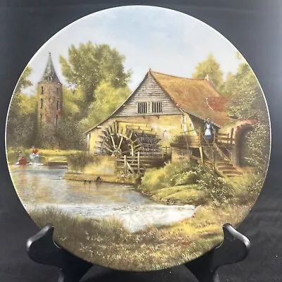Buy Limoges French Countryside Display Plate Limited Edition Old Water Mill Alsace • 22.19£