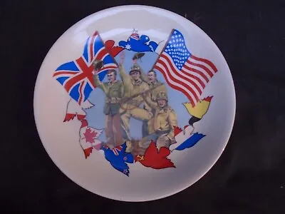 Buy Poole Pottery Commemorative Plate 8.5in 50th Anniversary End Of WW2 • 24£