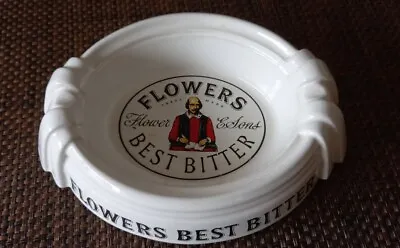 Buy Carlton Ware Flowers Fine Ales Ceramic Ash Tray Made In England  • 12£
