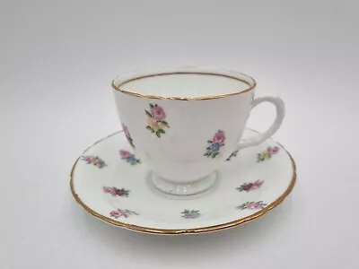 Buy H.M SUTHERLAND Tea Cup & Saucer Bone China England Decorative Set • 12.67£