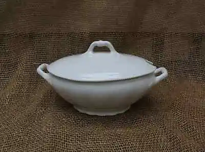 Buy Vintage Alfred Meakin White China Tureen Pottery Serving Dish • 22£