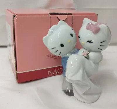 Buy Lladro NAO Hello Kitty Dear Daniel Gets Married Porcelain Figurine Ceramic W/Box • 149.13£